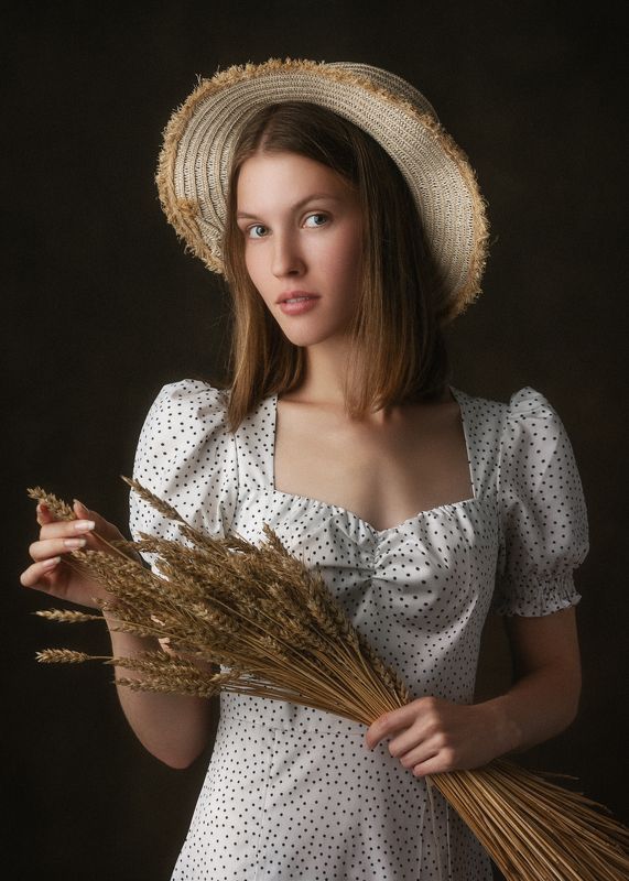 портрет, студия, артпортрет, модель Evelina фото превью