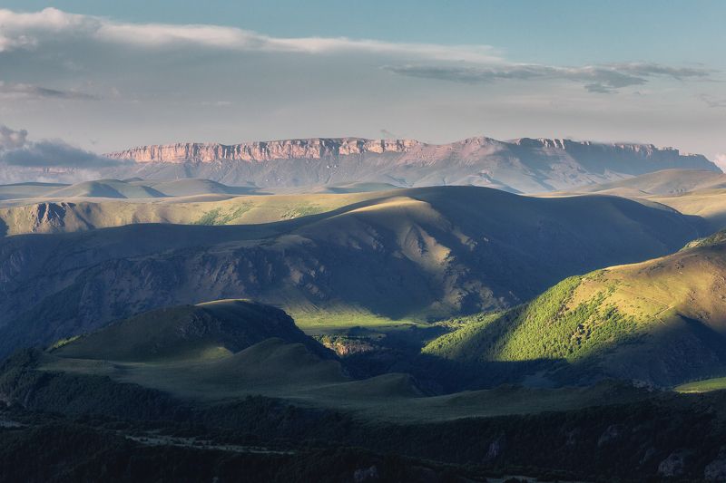 кавказ, приэльбрусье Ландшафты Приэльбрусья фото превью
