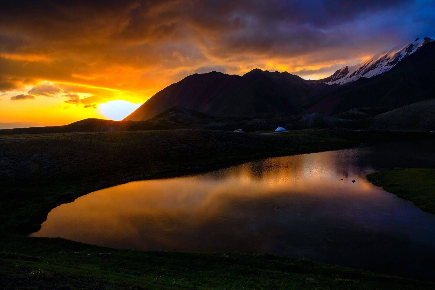 кыргызстан, горы, памиро-алай, пик ленина (7134m), Элина Магалимова