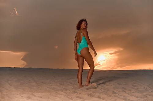 Alexandra in the dunes