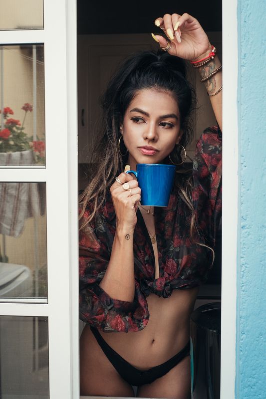 sexy portrait beauty memoh memohred latina nude lingerie mexico mexican Andrea фото превью