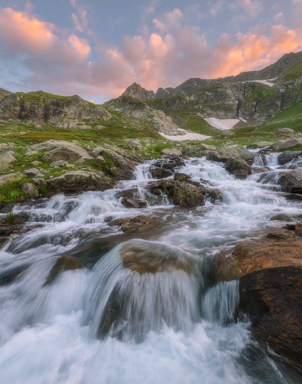 западный кавказ,заповедник,  имеретинка,, вечер, Николай Мысливцев