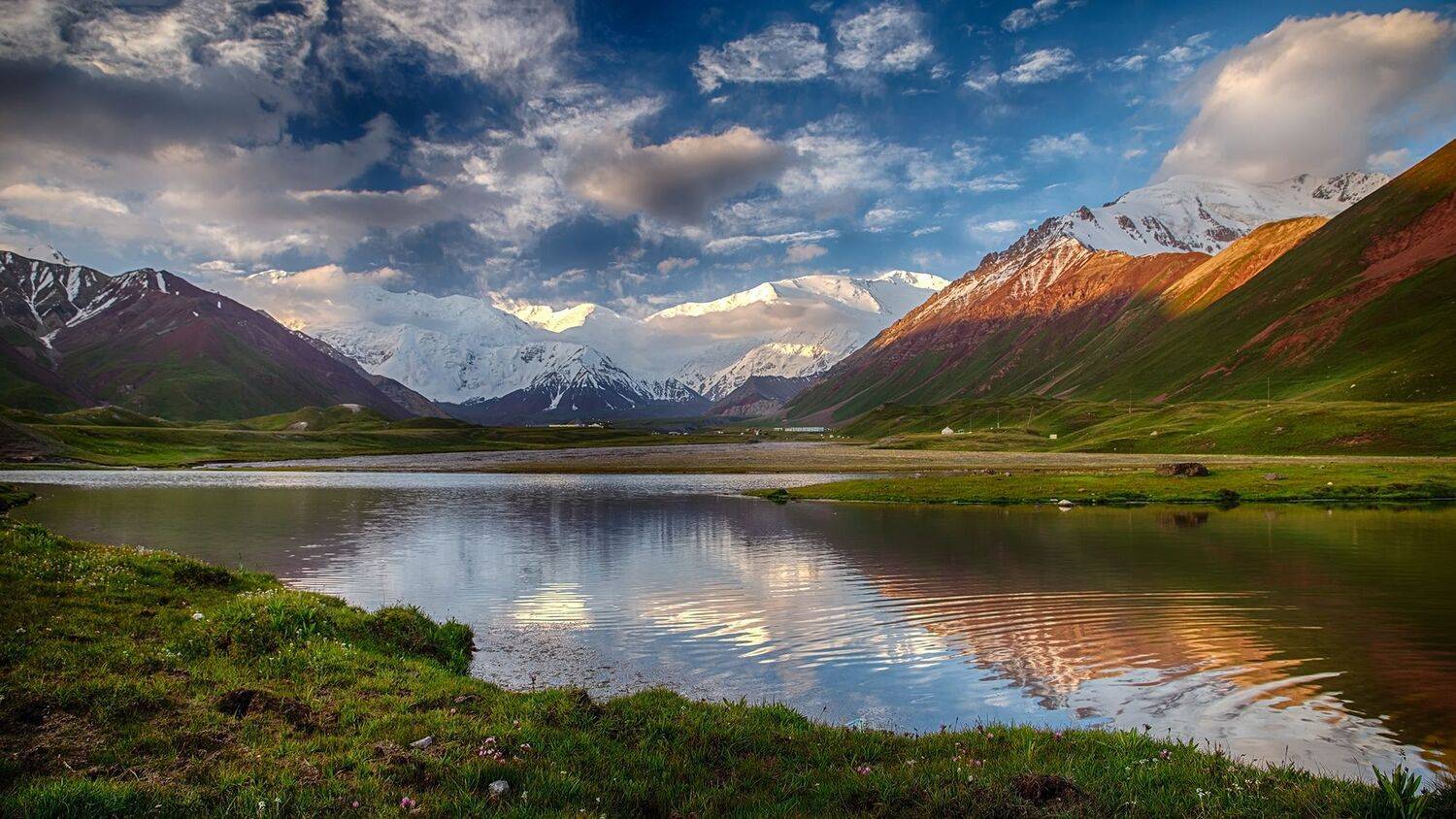 кыргызстан, горы, памиро-алай, пик ленина (7134m), Элина Магалимова