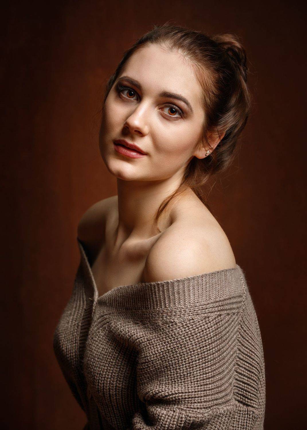 портрет, девушка, Сергеев Сергей