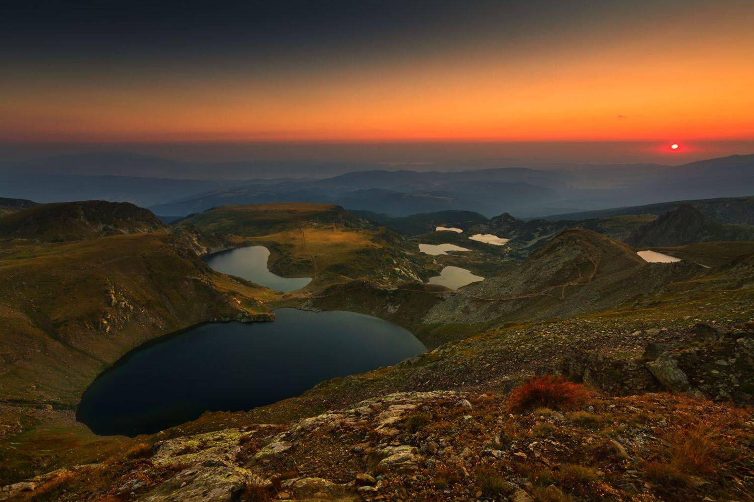 рила, българия, горы, лето, седемте рилски езера, mountains, summer, sunrise, dawn, travel, lake, outdoor, balkan, bulgaria, rila, summit, valley, hiking,, Sebastian Płonka