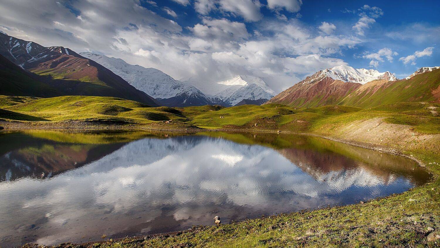 кыргызстан, горы, памиро-алай, пик ленина (7134m), Элина Магалимова
