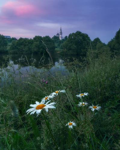 Вечер в д. Валищево
