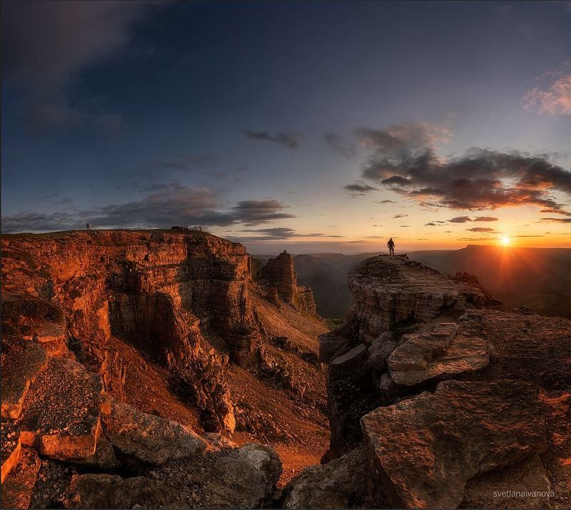 бермамыт, закат, горы, кавказ, эльбрус Марсианские хроники... фото превью