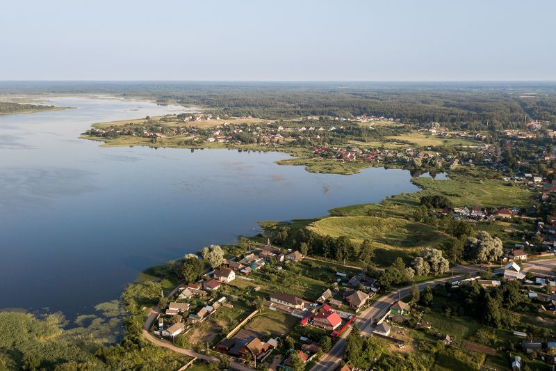 Торопец, дрон Город Торопец фото превью