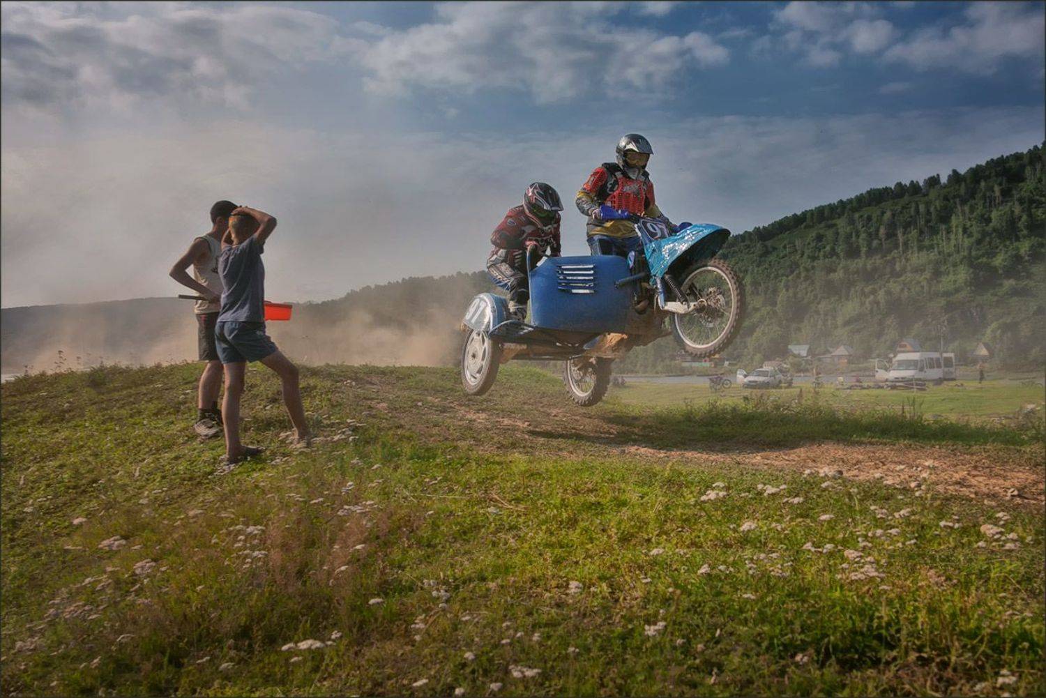 Мотофото, мотогонка , Александр Гусаков