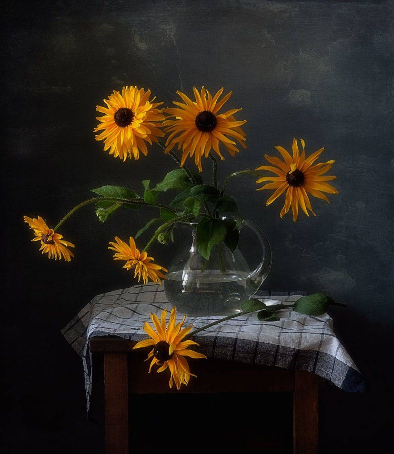 натюрморт,рудбекия,цветы,лето, Наталия К