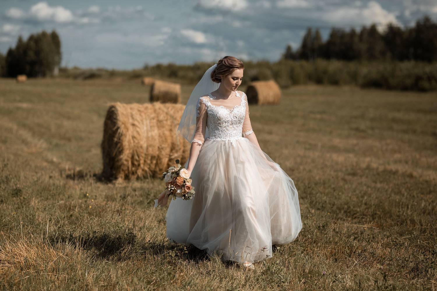 свадьба, свадебная фотосессия,  невеста, свадебное платье, счастье, любовь, портрет, фотосессия, bride, wedding, love, happy, dress, wedding dress, portrait, woman, женский портрет, свадебная фотография, wedding photography, Владимир Васильев