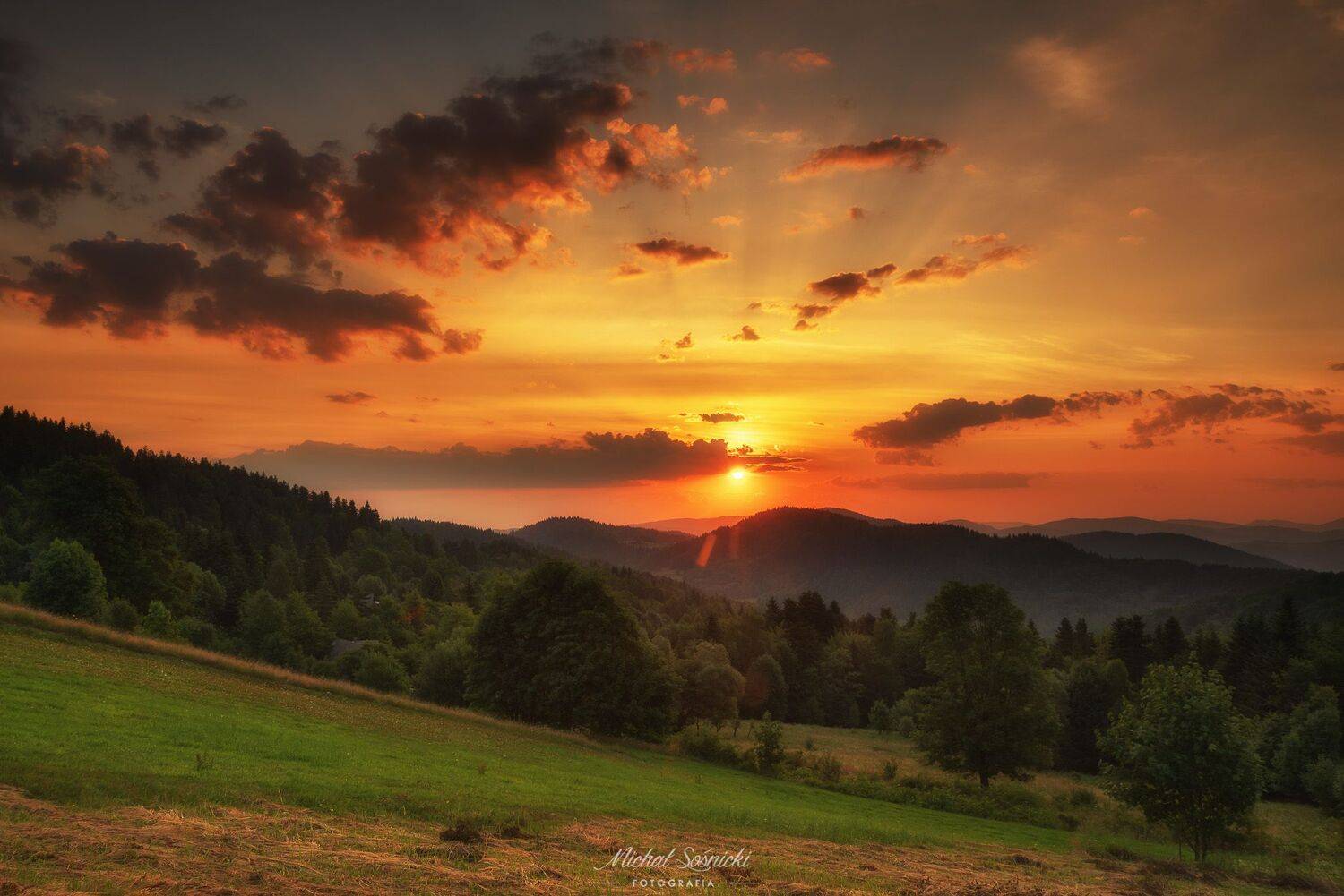 #sunrise #poland #summer #zawoja #pentax #benro #sky #clouds, Michał Sośnicki