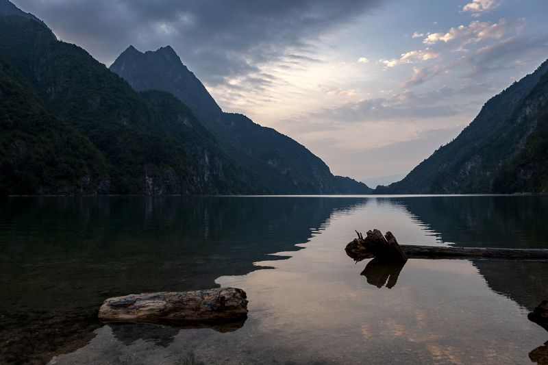 landscape, dolomiti, mountain, italy, lake,   Lake Mis фото превью