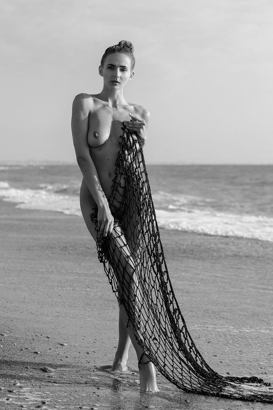 nude,b&w,девушка,ню,model,ч/б Anna фото превью