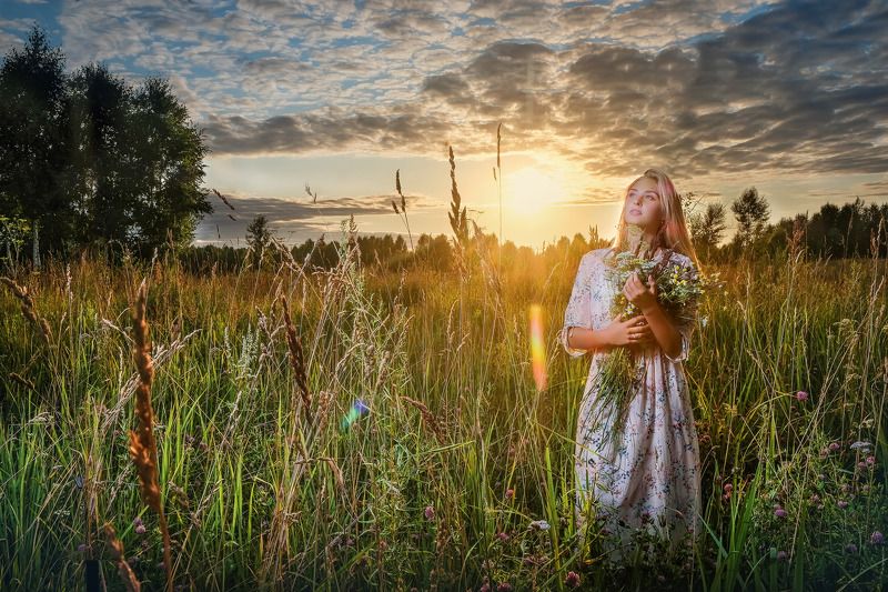 Девушка, портрет Ольга фото превью