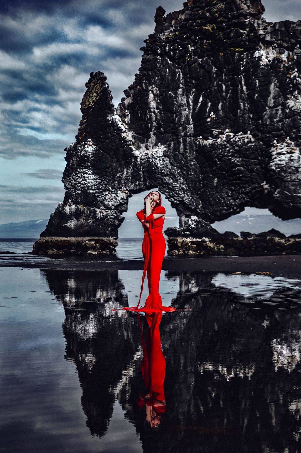 woman, portrait, fashion, beauty, outdoors, conceptual, iceland, Руслан Болгов (Axe)