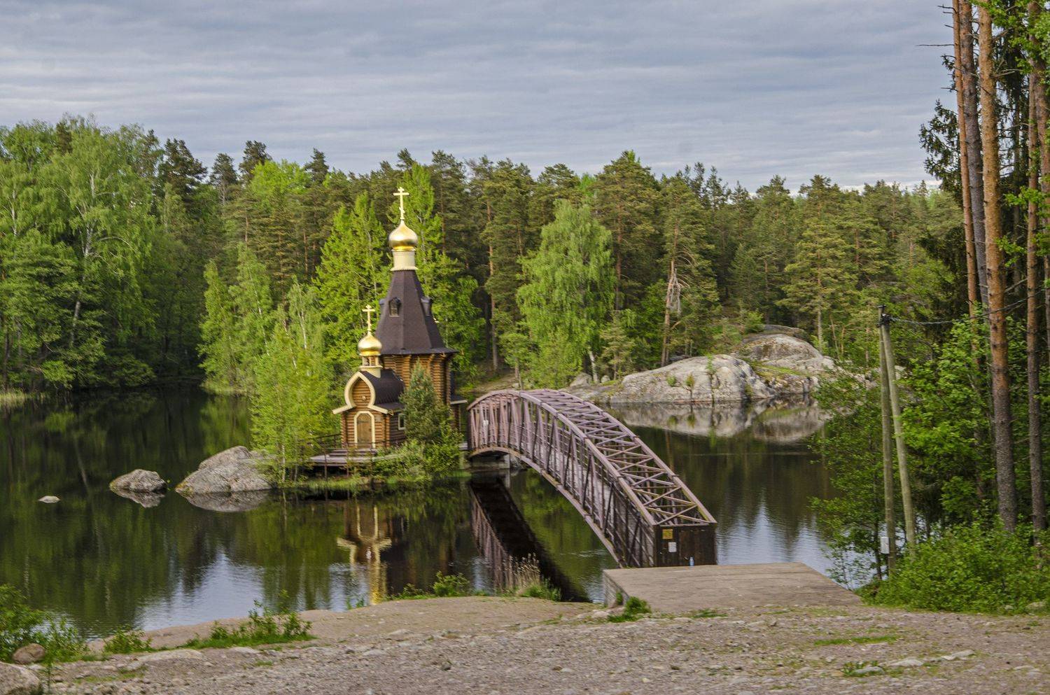 утро пейзаж путешествия, Александр Березуцкий