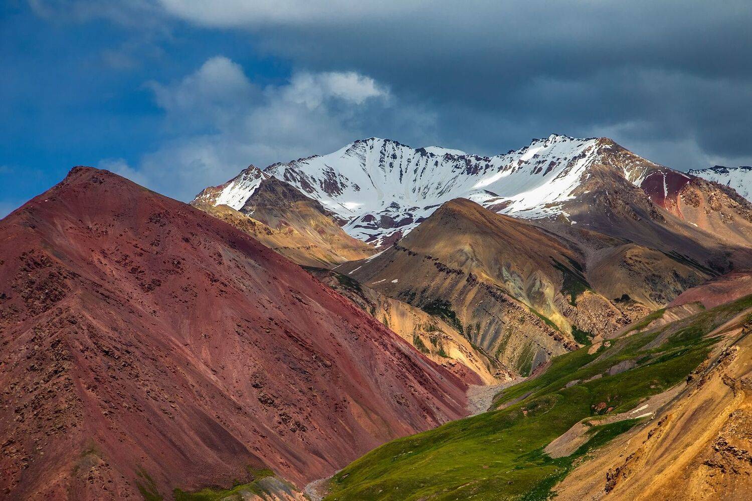 кыргызстан, горы, памиро-алай, пик ленина (7134m), Элина Магалимова