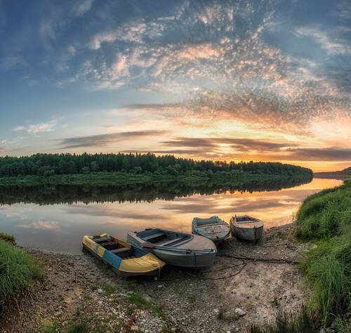 Вятка на рассвете