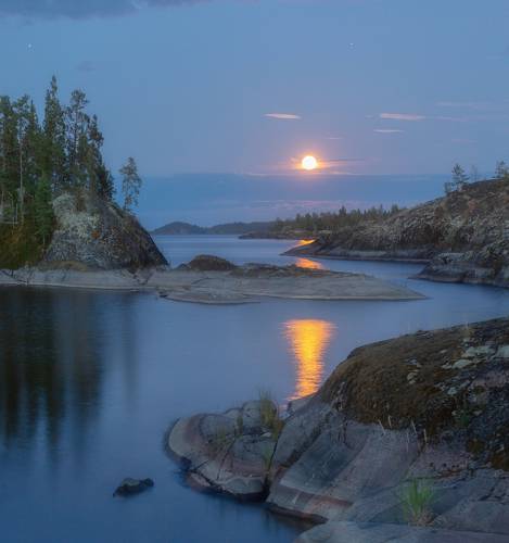 Лунная ночь на Ладоге