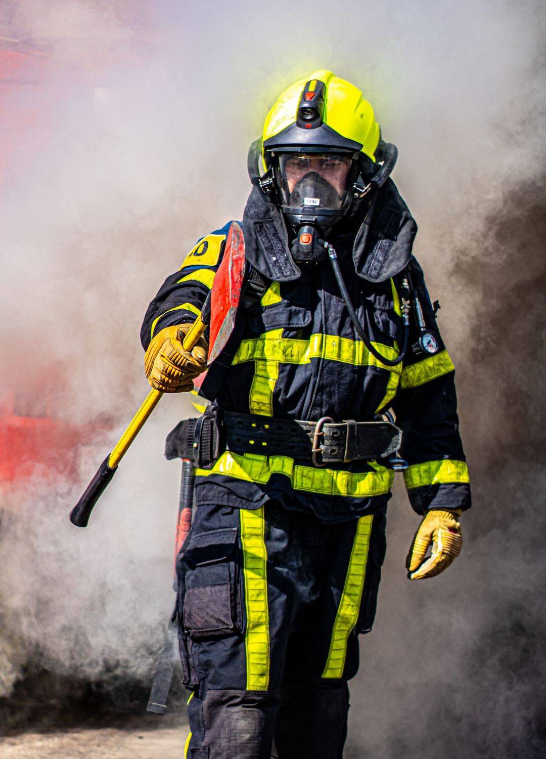 огонь пожарные мчс fire firefighter rescue спасатели дым работа, Сергей Лашнев