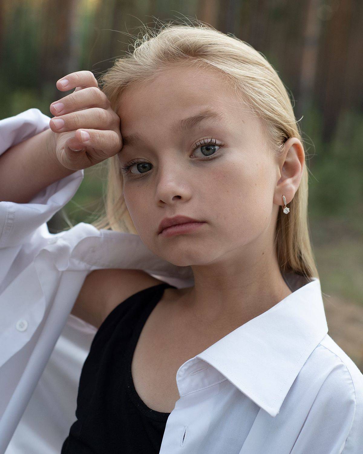 пляж, песок, девочка, портрет, Алексей Лазарев