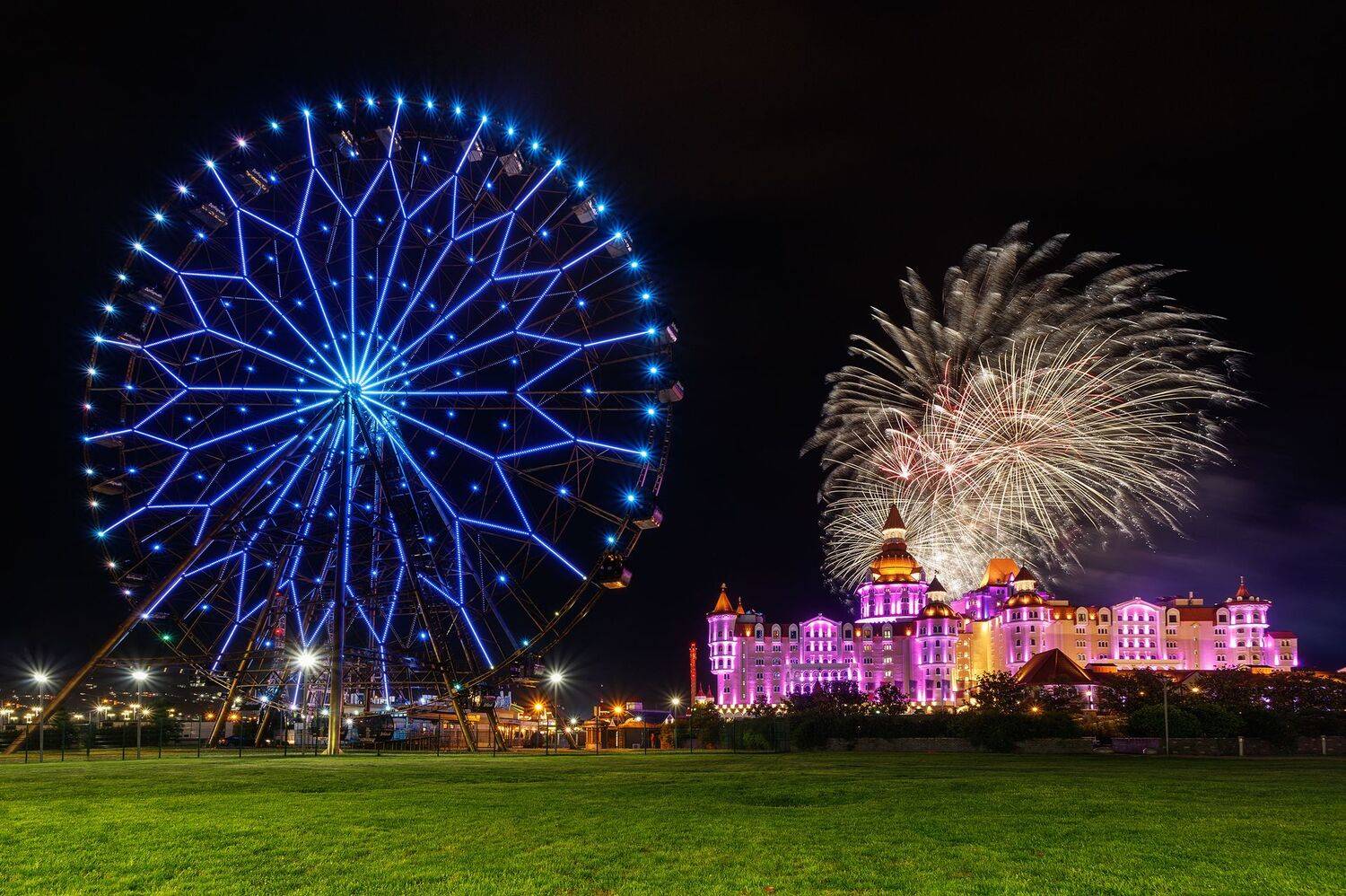 пейзаж, ночь, Сергей Сергеев