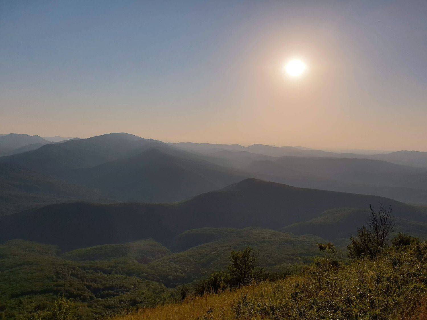горы, солнце, закат, вечер, Куликова Ирина