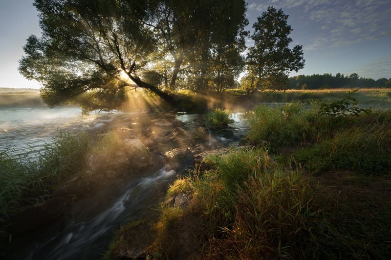 Солнечный водопад фото превью