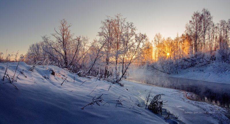 зима, истра, мороз, солнце, утро Утро добрым бывает. фото превью