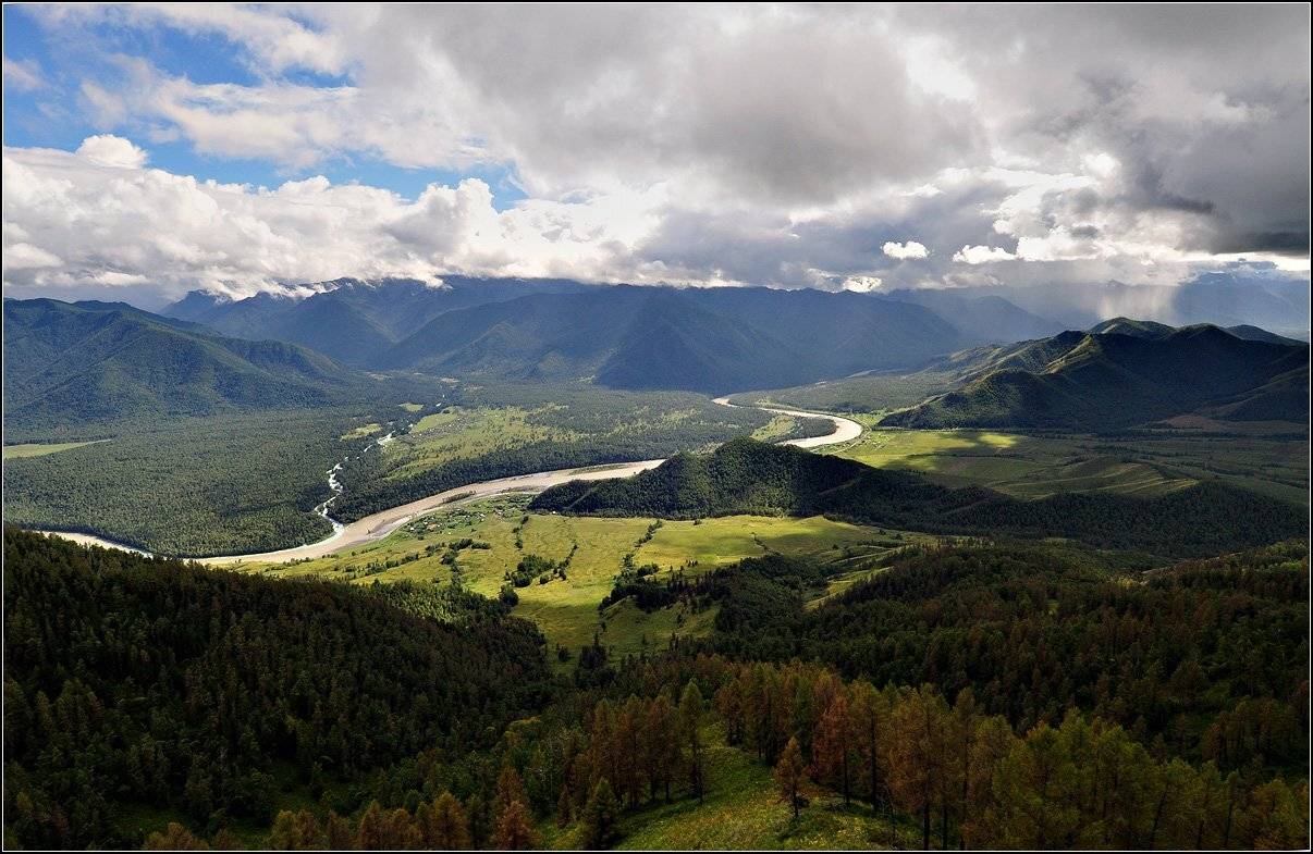 алтай, с.тюнгур, с.кучерла. р.катунь, устье р.кучерла, АНАТОЛИЙ ДОВЫДЕНКО