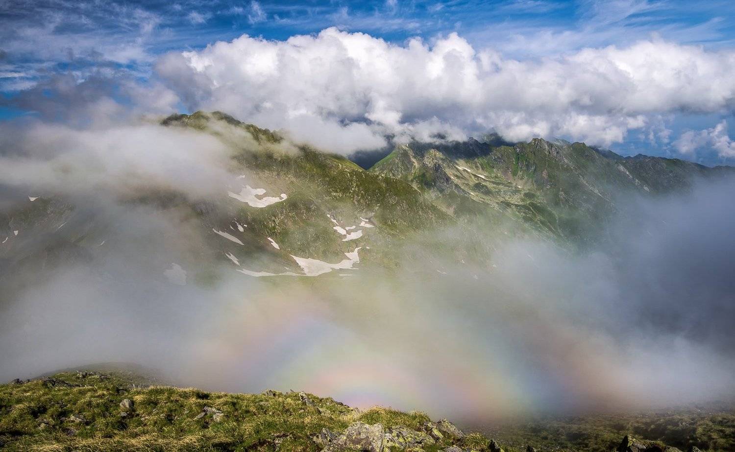 Clouds, Fog, Landscape, Mountain, Nature, Romania, Ioan Chiriac