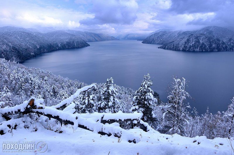 Вечер на Телецком озере. Горный Алтай фото превью