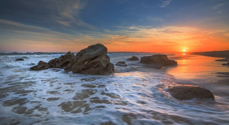 Тихоокеанский закат. фото превью