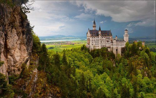 Neuschwanstein from Marienbrücke