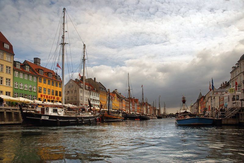Дания, Копенгаген Гавань торговцев фото превью