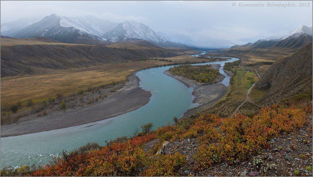 Fujifilm x100, алтай, инегень, Катунь, Константин белошапкин, утро, Константин Белошапкин