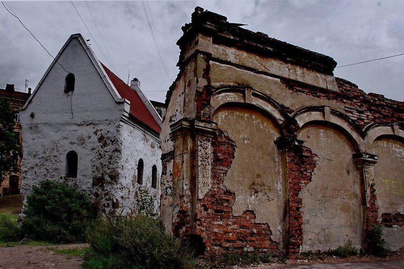 Архитектура старого Выборга фото превью