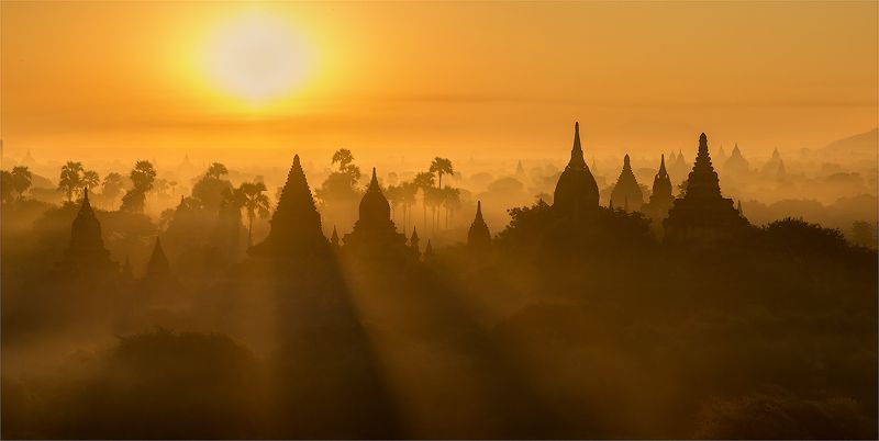 мьянма, бирма, баган Доброе утро, Баган! фото превью