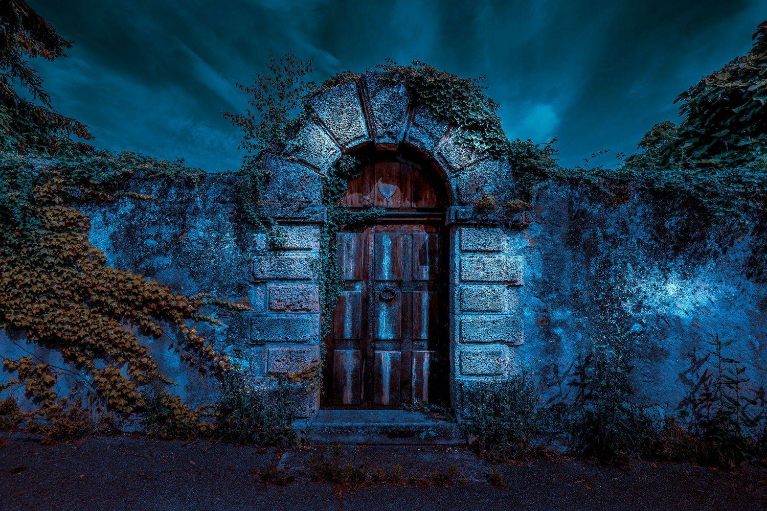 пейзаж, мистика, ночь, Pavel Chuchalin