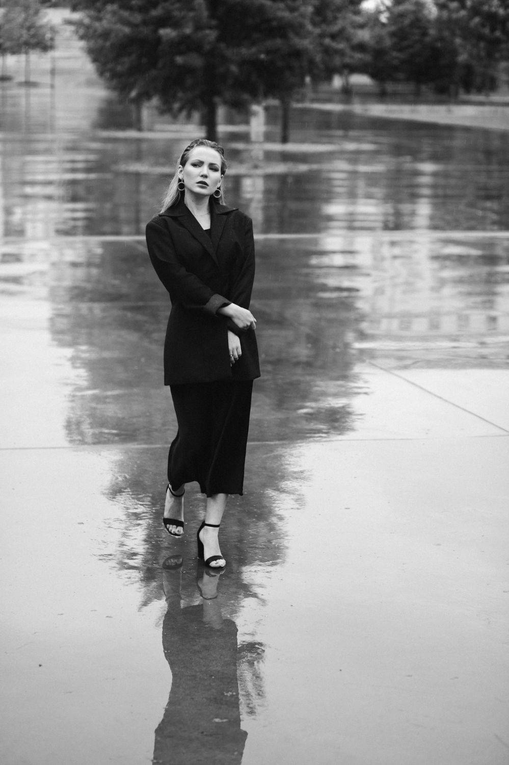 portrait, woman, walk, dramatic, Даша Ревинна