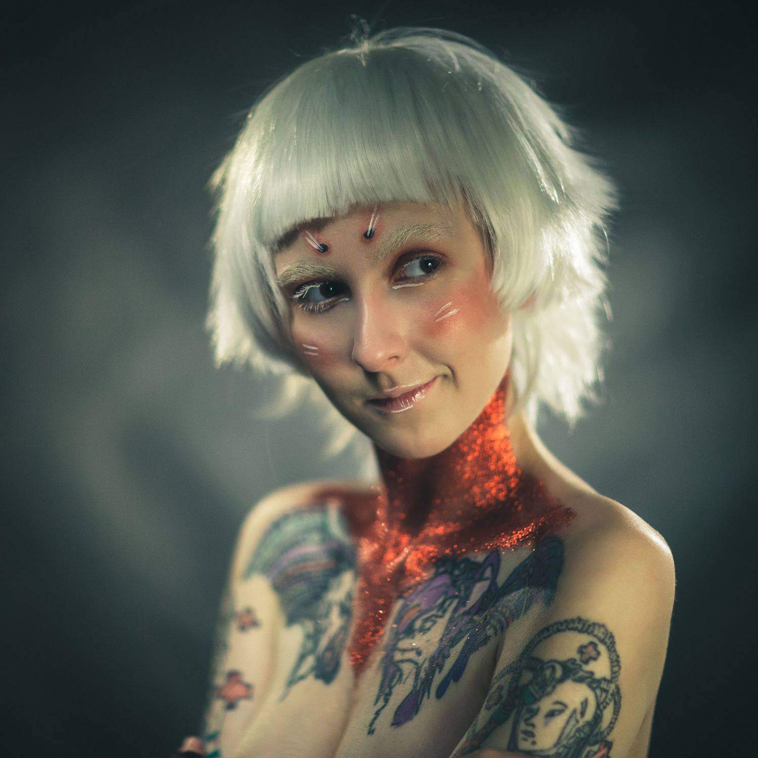 tattoo, portrait, портрет, фотограф москва, женский портрет, Андрей Левин