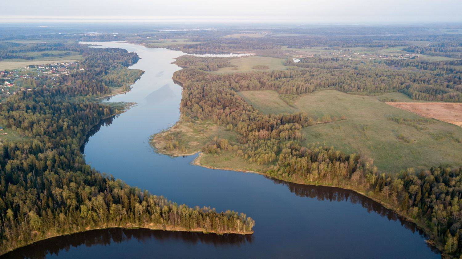 Руза, Озерна, дрон, Элина Хван