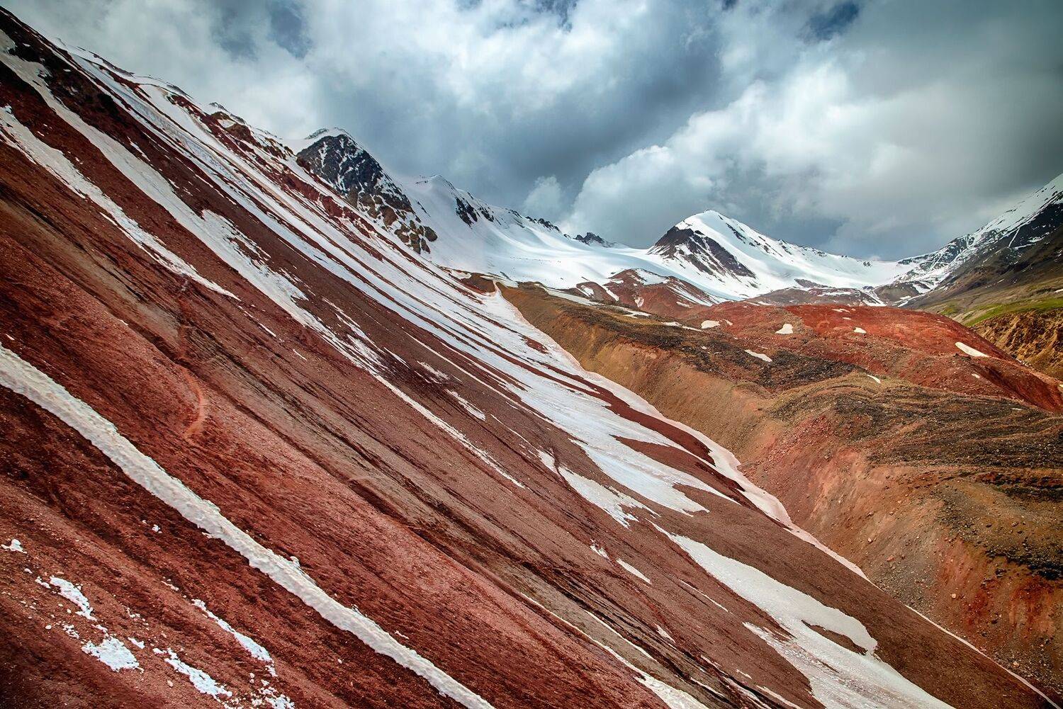 кыргызстан, горы, памиро-алай, пик ленина (7134m), Элина Магалимова