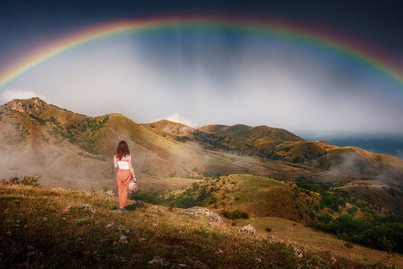 Радуга на Эчки-Даг фото превью