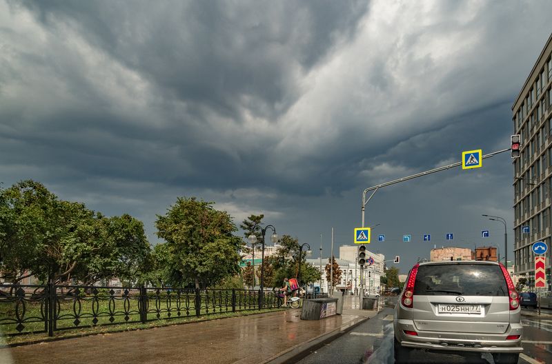 Московские дорожные зарисовки фото превью