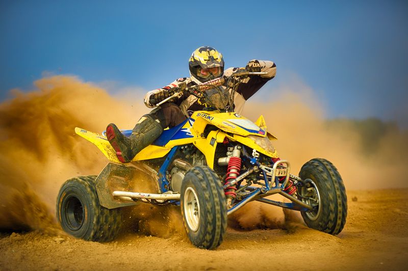quad bike, sport, racing, sports, sand, dust quad racing фото превью