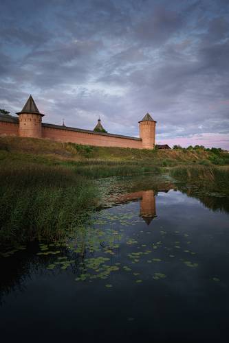 Суздаль в закатных красках