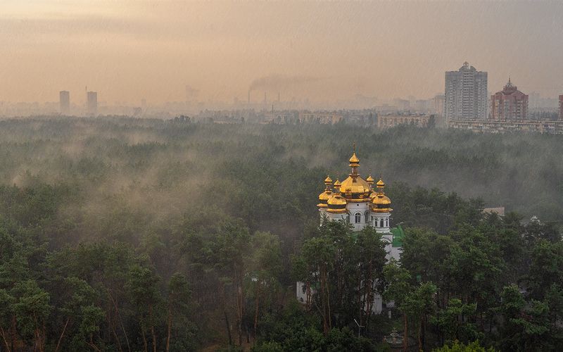 дождь пошел фото превью